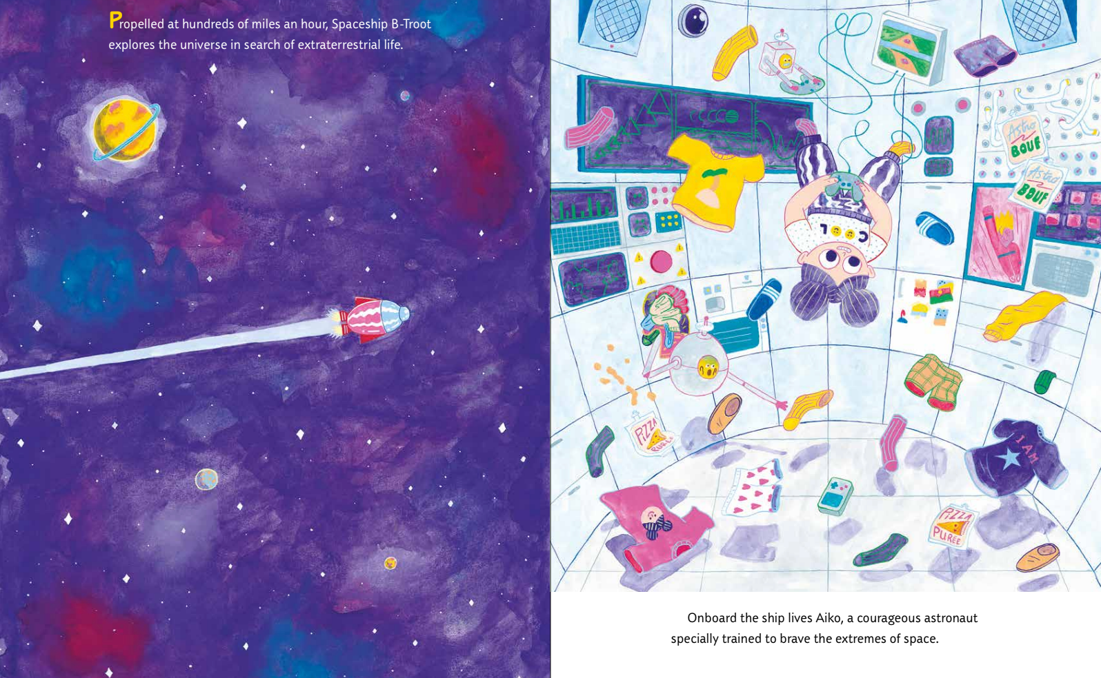 Aiko and the Planet of Dogs by Ainhoa Cayuso