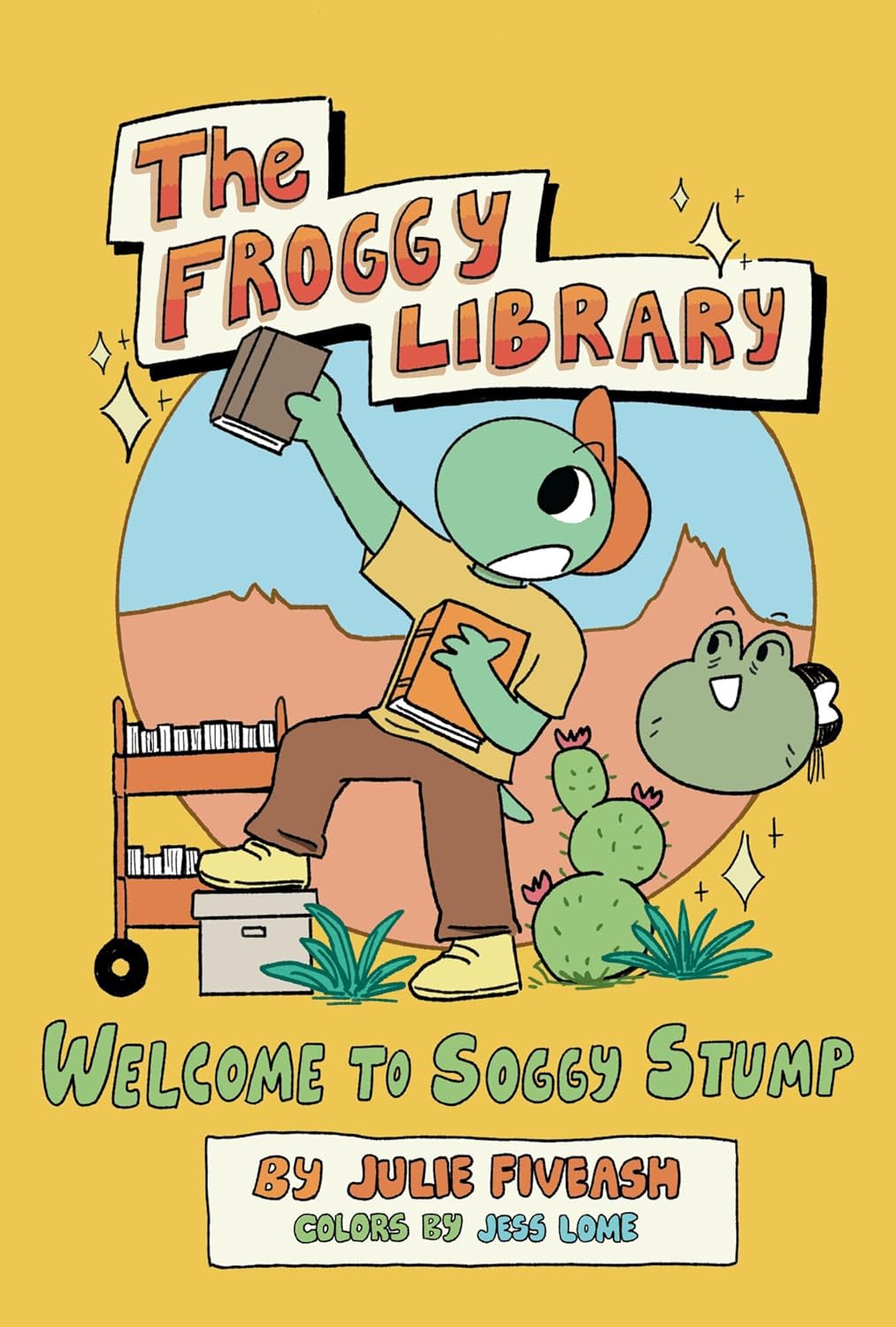 The Froggy Library by Julie Fiveash