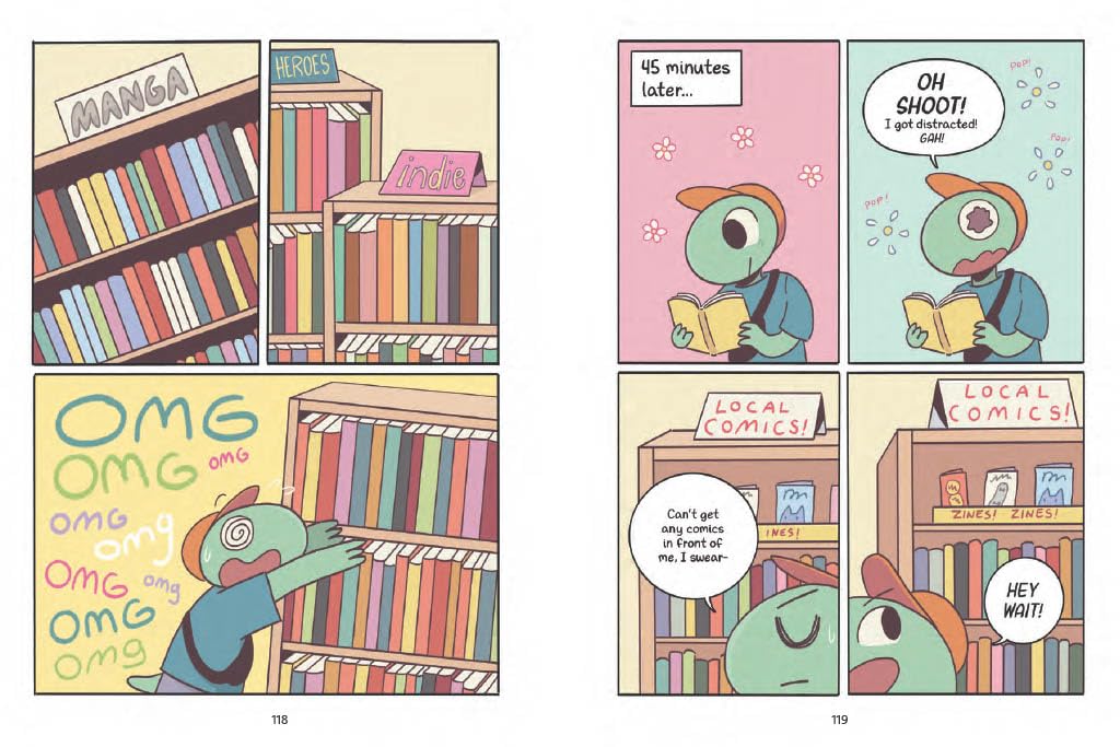 The Froggy Library by Julie Fiveash