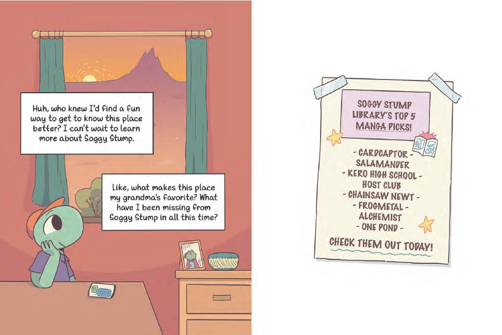 The Froggy Library by Julie Fiveash