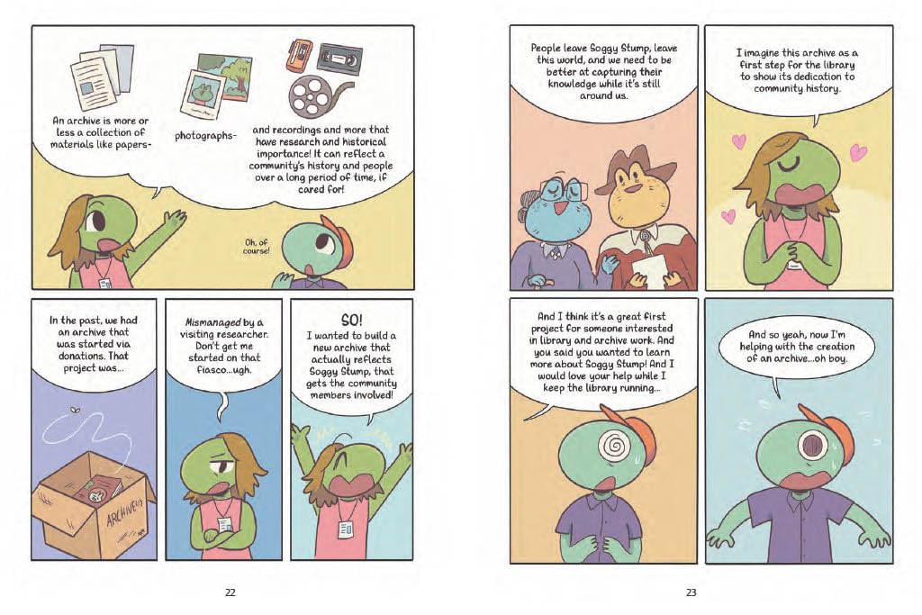 The Froggy Library by Julie Fiveash