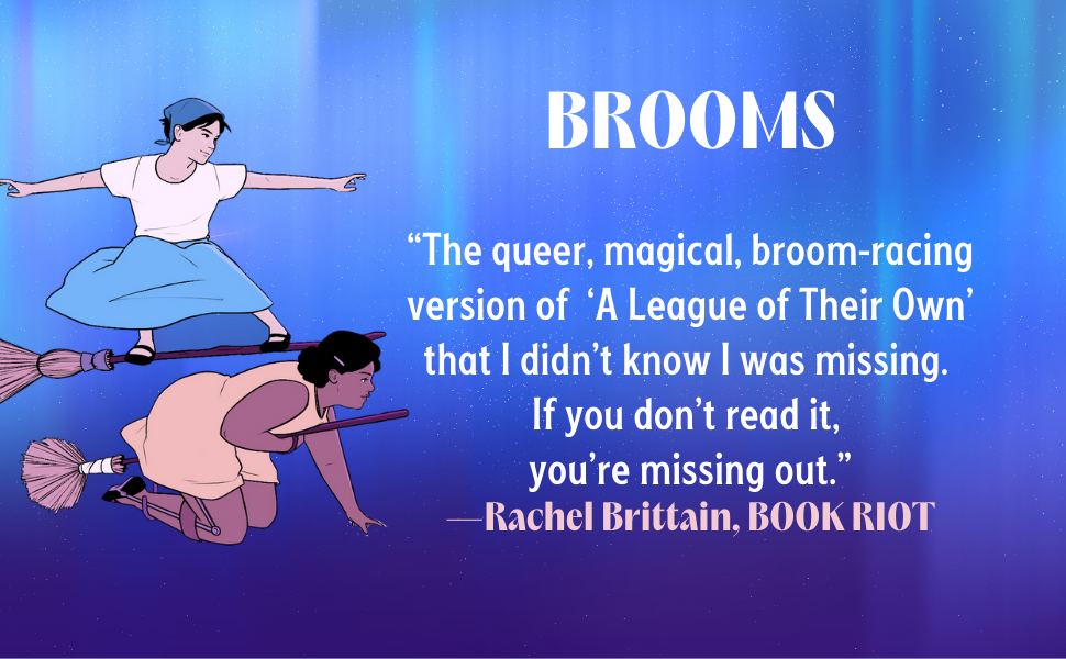 Brooms by Jasmine Walls, illustrated by Teo Duvall